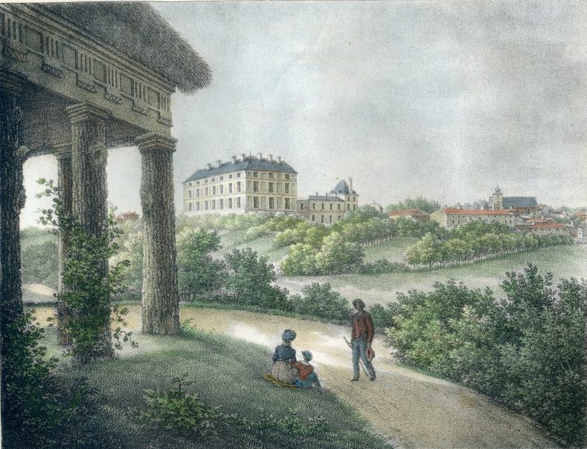 Peinture du Château Colbert