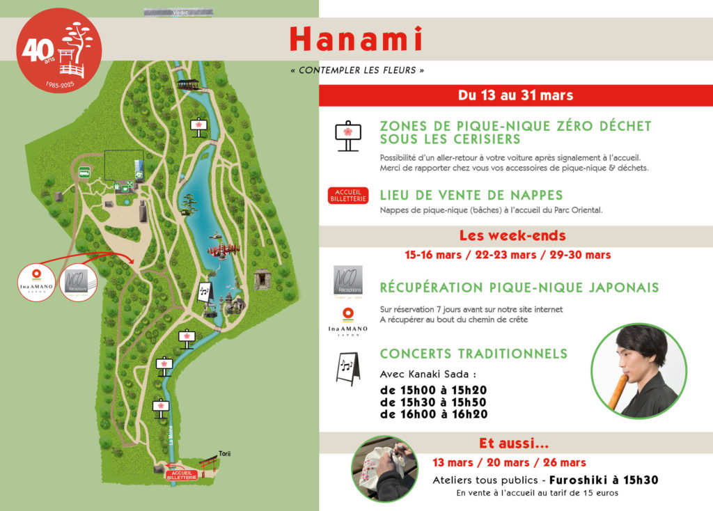 programme + plan Hanami 2025